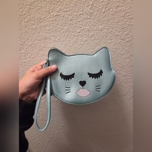 Betsey Johnson Cat Wristlet